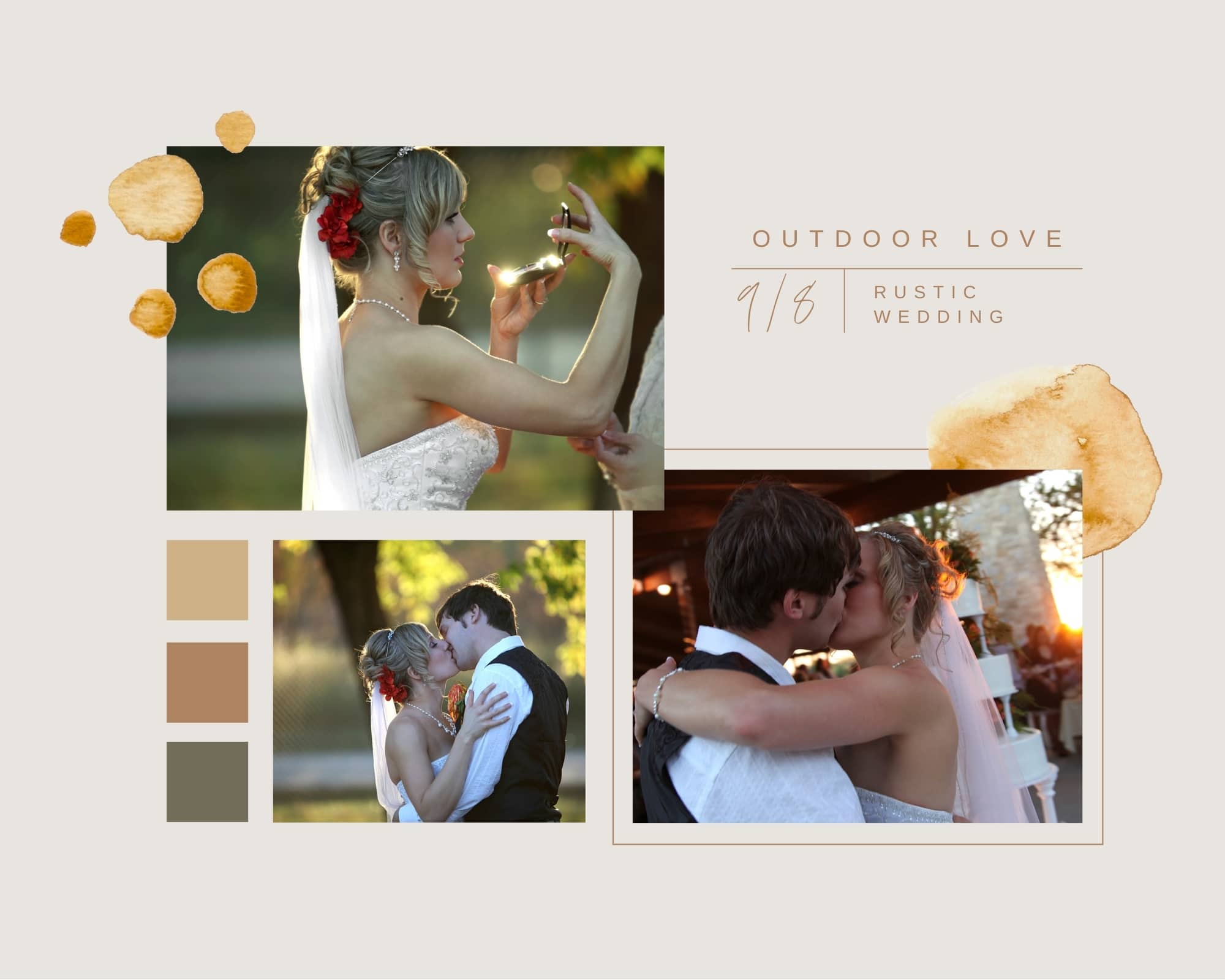 Slide photobook đám cưới phong cách hiện đại