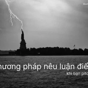 Slide nêu luận điểm khi bạn pitch